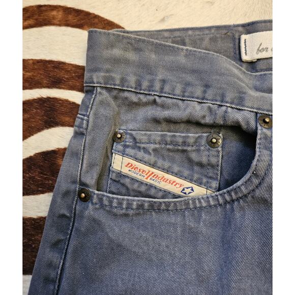 Vintage Diesel Basic Jeans Blue Denim Pants Mens Size 29 Made In Italy Luxury - Picture 3 of 9